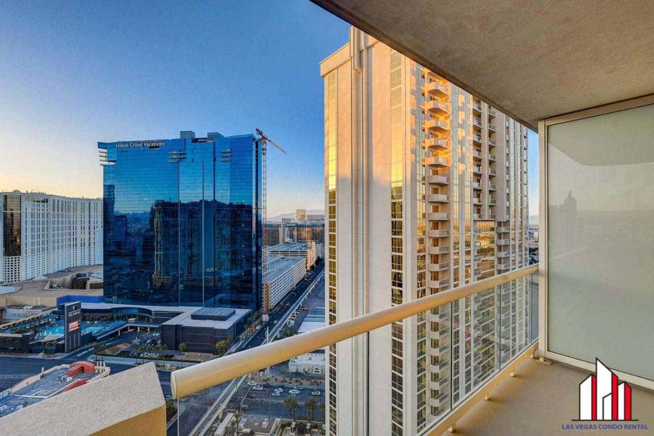 Mgm Signature-28-705 F1 Track & Strip View Balcony Las Vegas Exterior photo
